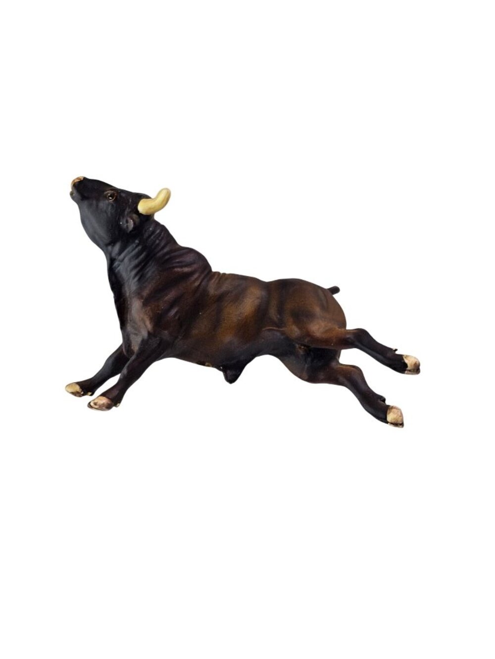 Breyer PBR Collectibulls Bull Figurine Mudslinger 2005 *Missing Base*